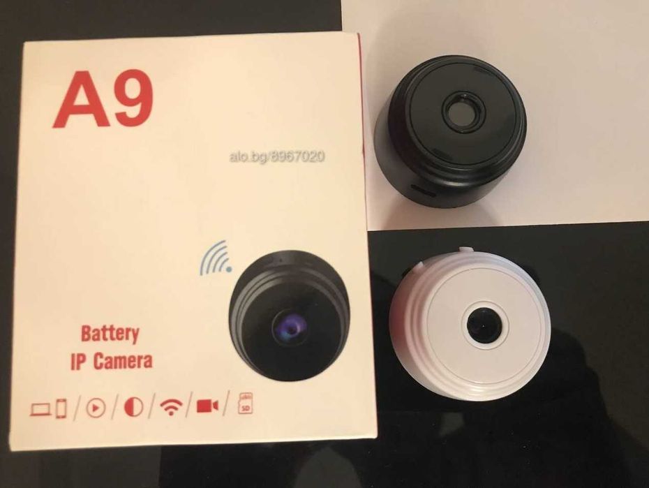 Беспроводная КАМЕРА видеонаблюдения с ДАТЧИКОМ движения и ночная!