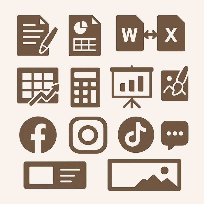 Pomoc biurowa online - Word, Excel, prezentacje, social media, grafika