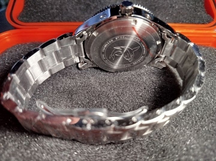 SEAKOSS Diver100m,42mm,механика часы
