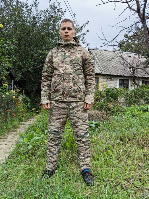 Куртка зимова мультикам рібстоп посилена! Розпродаж розміри М та L