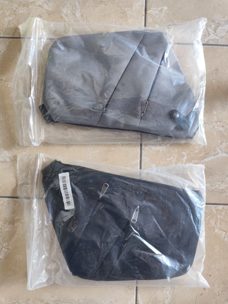 Bolsa tiracolo c/3 compartimentos nova