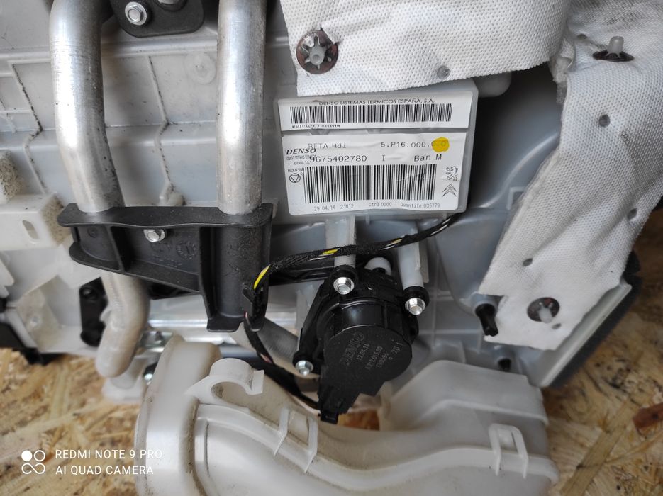 Корпус печки моторчик вентилятор регостат Citroen c4 grand picasso 2