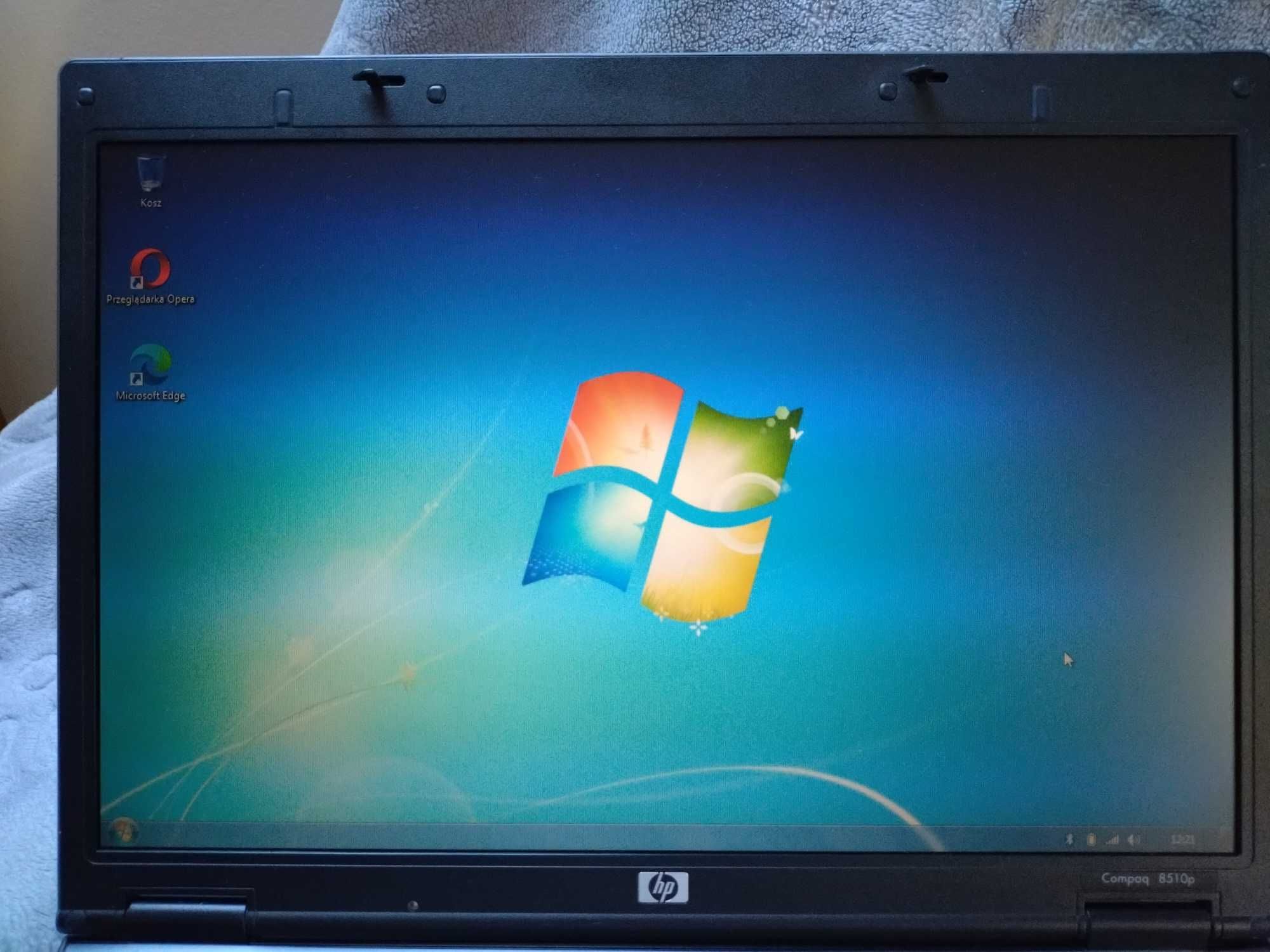 HP Compaq 8510p 15,4" 4GB DDR2 128GB SSD Windows 7 SP1 Home Premium