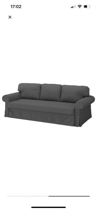 Sofa kanapa ikea Vretstorp szara