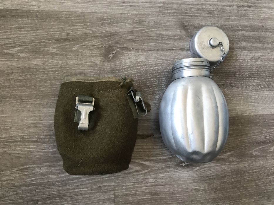 Manierka Olkusz Aluminiowa z pokrowcem