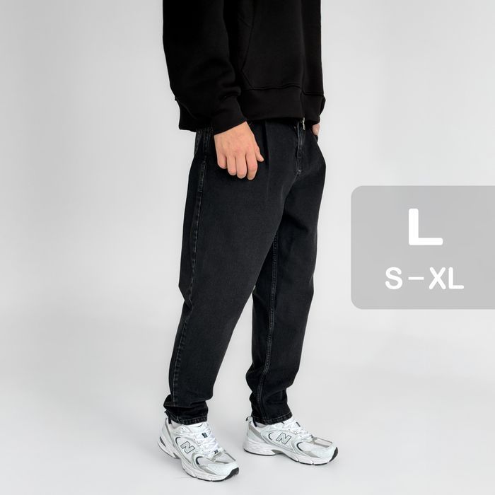 Джинси банани balloon mom Джинсы балон мом бананы slim fit jeans L