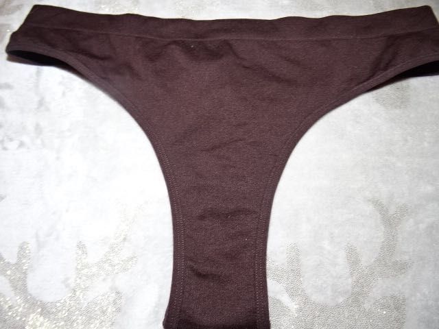 Primark stringi brązowe plastyczne nowe XL