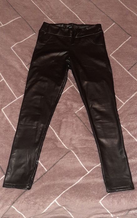 Лосины из эко-кожи женские