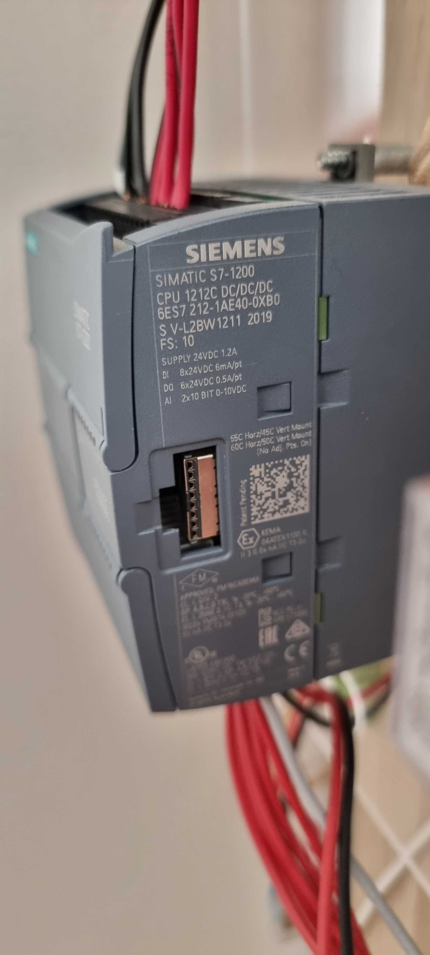 Siemens S7 1200 + Reles + Botoneiras + Quadro + Fonte 20V