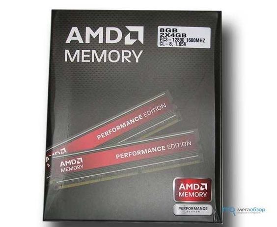 AMD Performance Edition DDR3 1600 8GB (4GB x 2) CL-8
