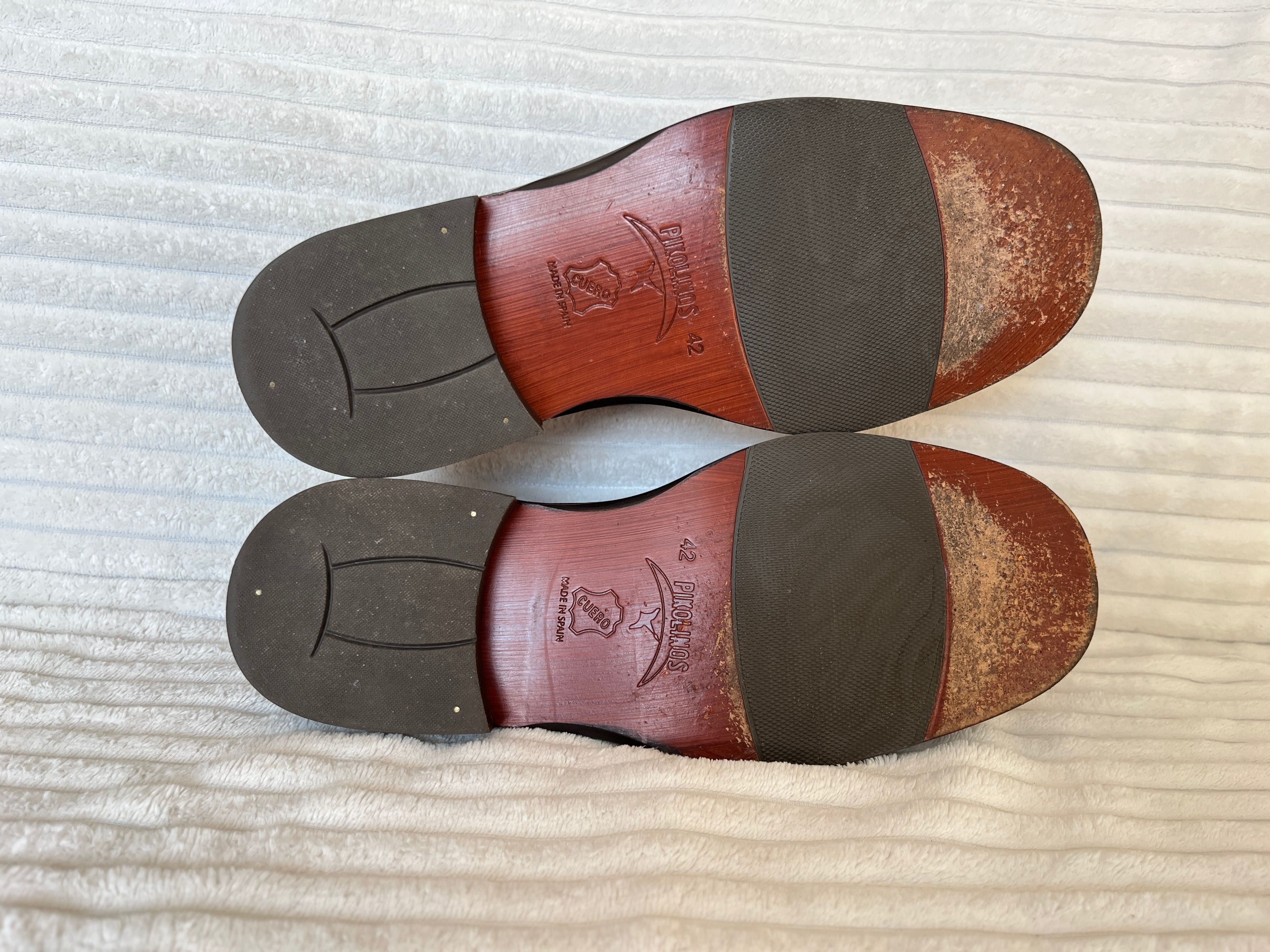 Pikolinos Made in Spain skórzane męskie półbuty rozm42/43