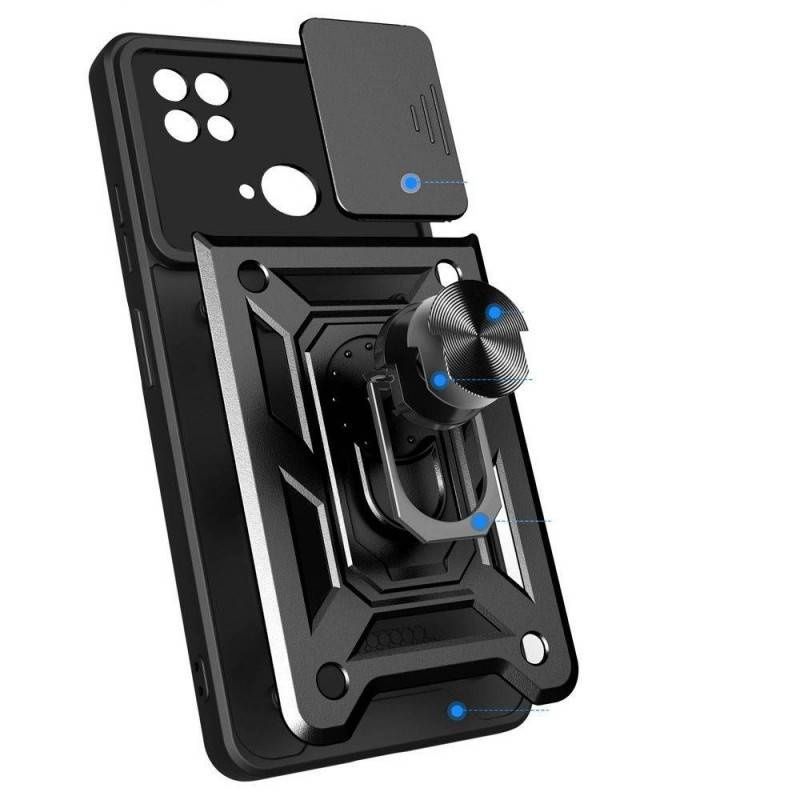 Etui Pancerne Xiaomi Redmi 12C CamShield z Podstawką