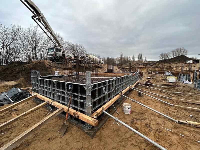 Szalunek - ścienny, fundament, słupy, ogrodzenia