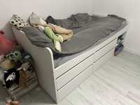 Łóżko dla dziecka z szufladami - ILEA