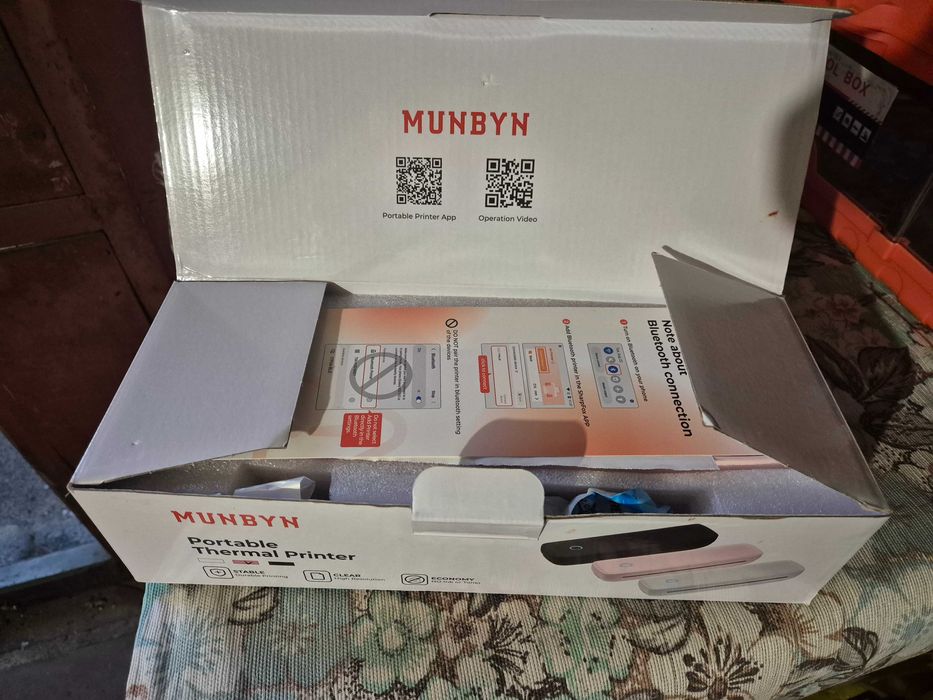 портативний термопринтер MUNBYN