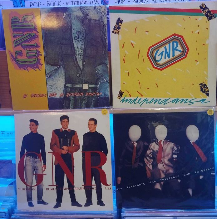 Vinil - Jorge Palma Xutos & Pontapés GNR Gift Dead Combo Ban Madredeus