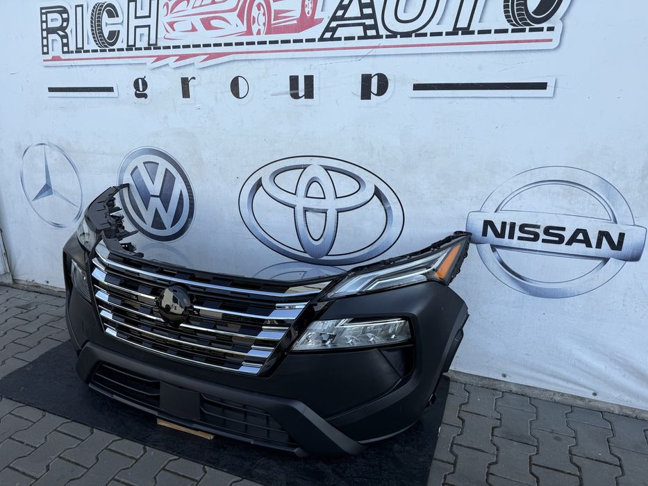 Бампер рестайл 2024-2025 Rogue t33 фара дхо Nissan Рог т33 решітка