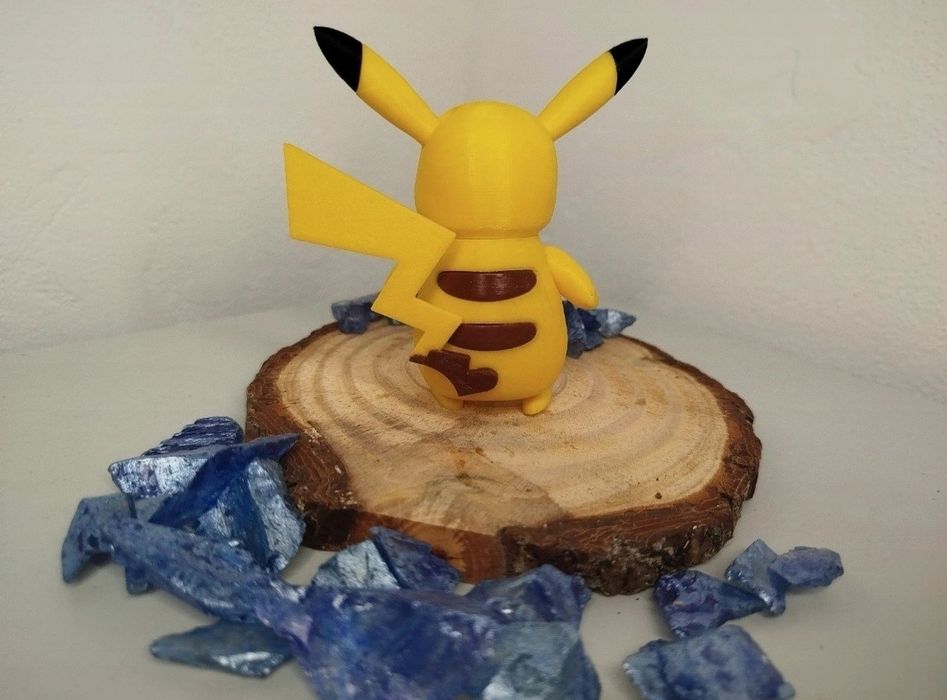 Pokemon pikachu articulado - novo