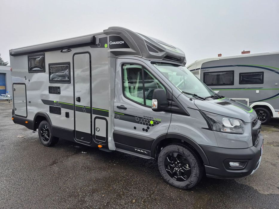 Ford KAMPER CHAUSSON S695 SPORT LINE 165KM AUTOMAT NOWY!  WYPRZEDAŻ! Kompaktowy; Markiza; Solar; Łóżko francuskie