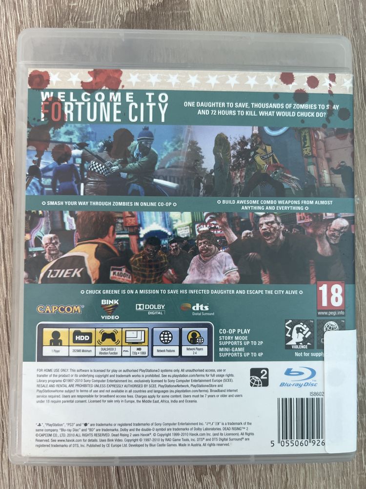 #1322 dead rising 2 gra ps3 playstation 3