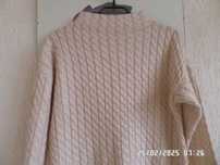 Mango  sweter warkoczowy splot M