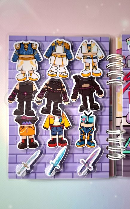 Альбом на липучках “K-Pop Demon Hunters”