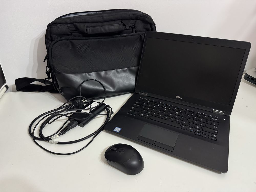Laptop Dell Latitude E7470, i5/16GB RAM/256GB SSD, z dodatkami, okazja