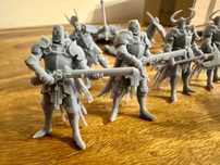 Trench Crusade, Heretic Legion, Black Grail, Trench Pilgrims, druk 3d