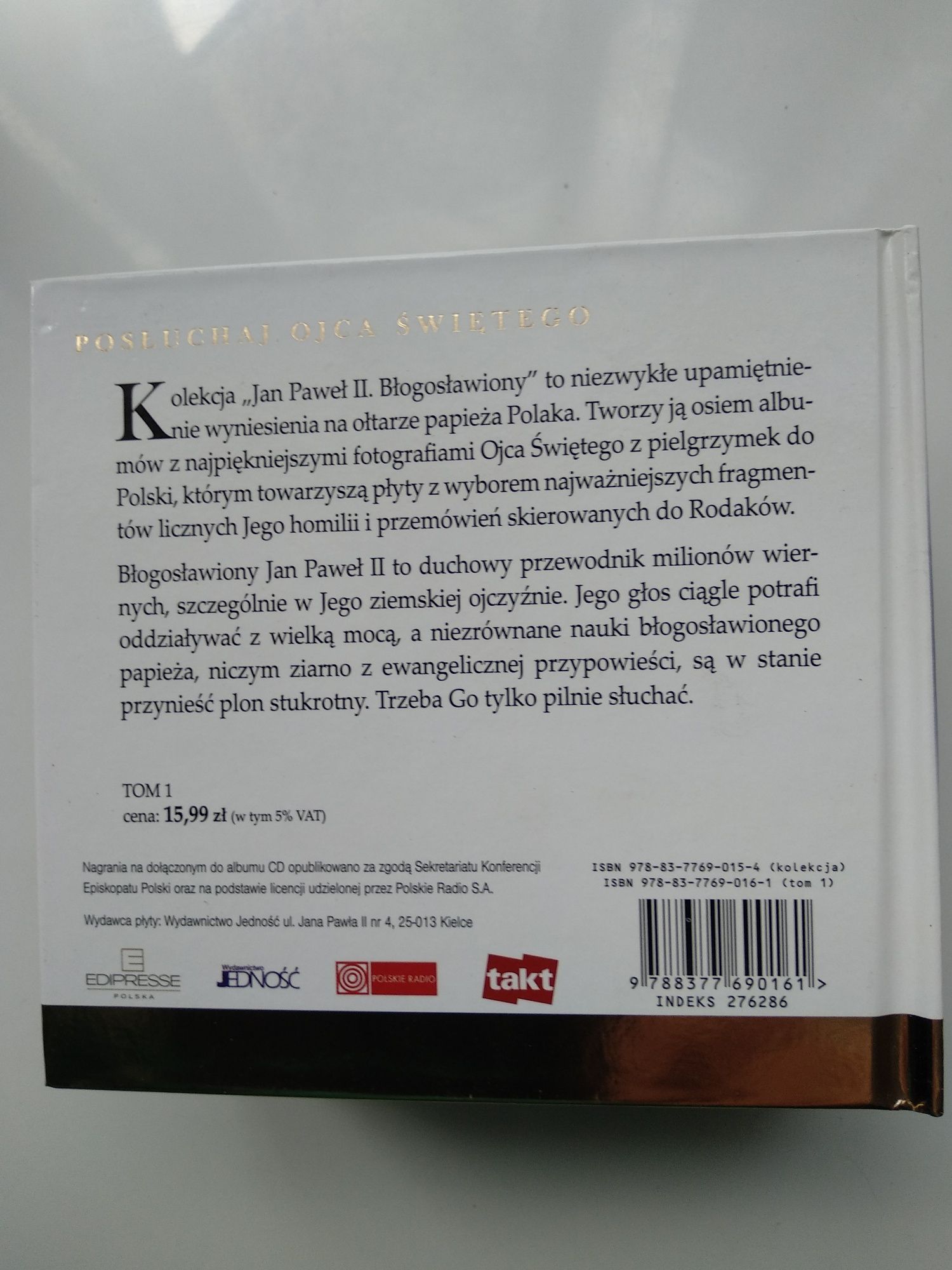 Płyta CD*Błogosławiony* Jan Paweł II -8 tomów.