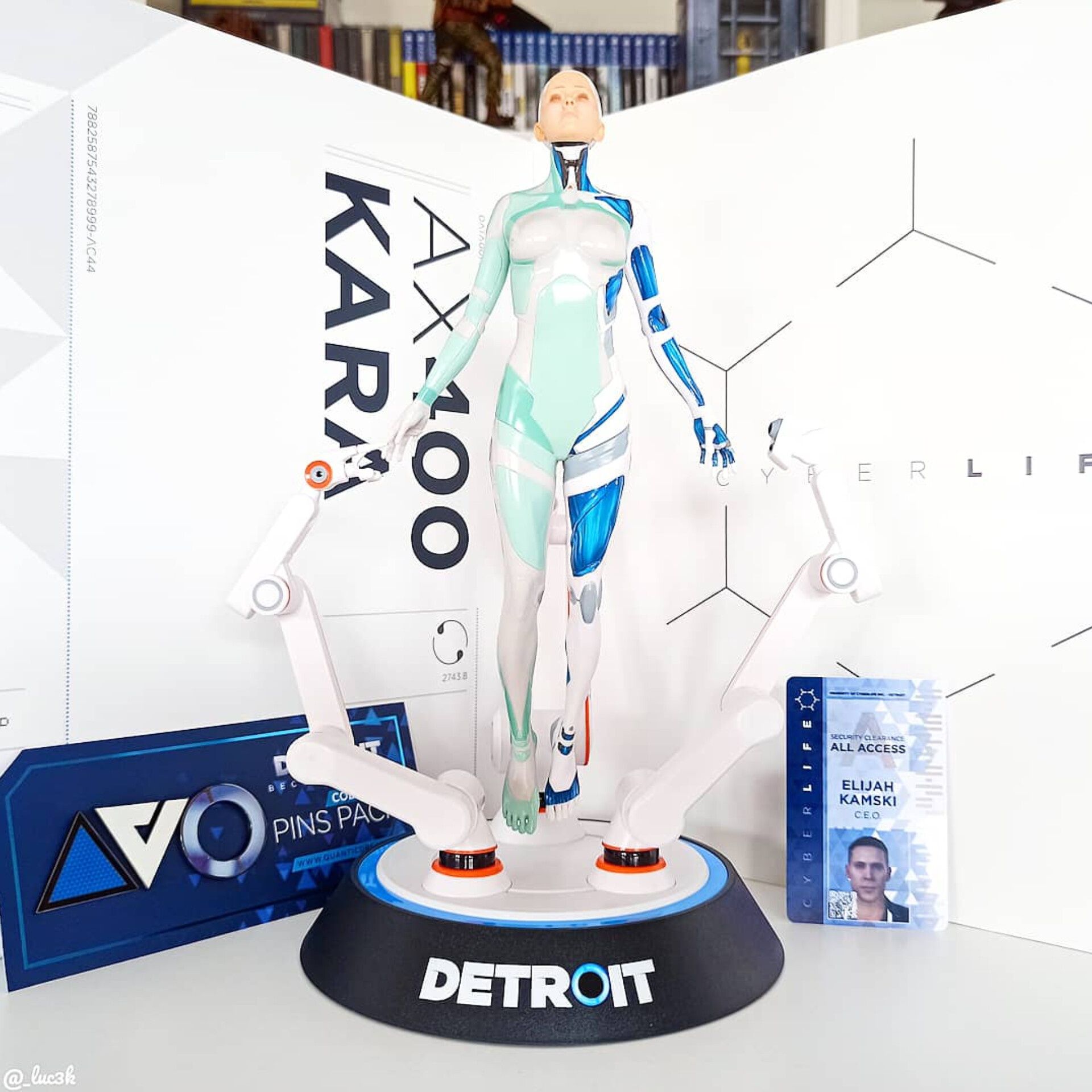 Detroit Become Human edycja kolekcjonerska figurka Kara