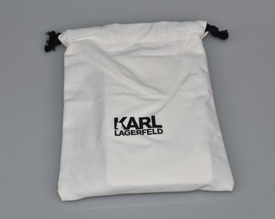 Karl Lagerfeld portfel damski K/Monogram Small czarny 22WW3215