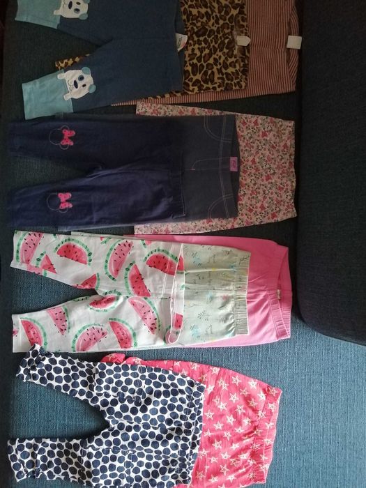 Zestaw leginsów 6-9mscy