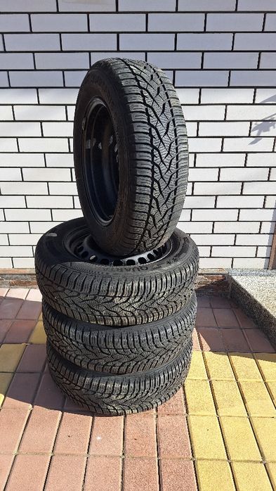 195/65/15.  З дисками  Skoda.