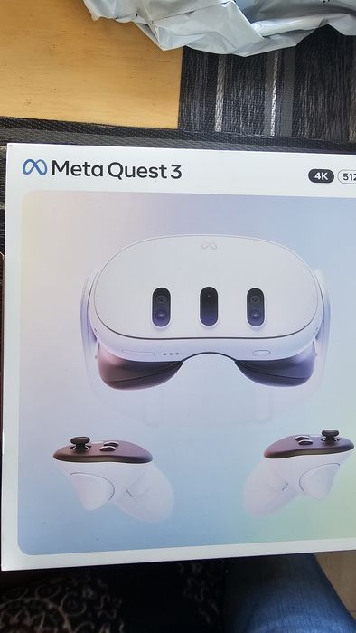 Gogle VR META QUEST 3 512GB Nowe