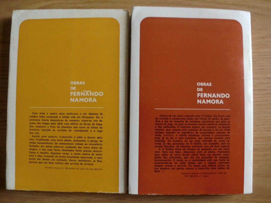 Retalhos da vida de um médico de Fernando Namora - Dois volumes