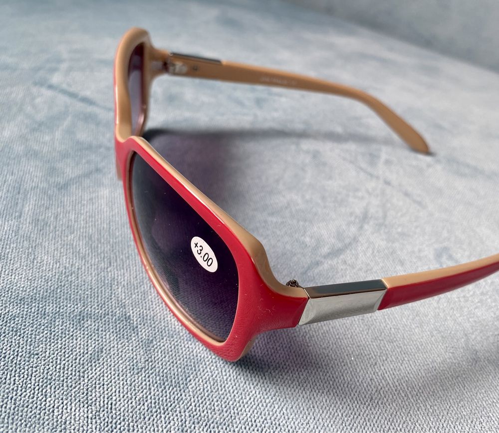 Okulary przeciwsłoneczne do czytania- bifocale +3,0