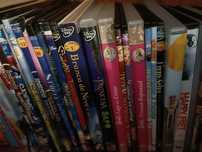 DVDs de filmes infantis