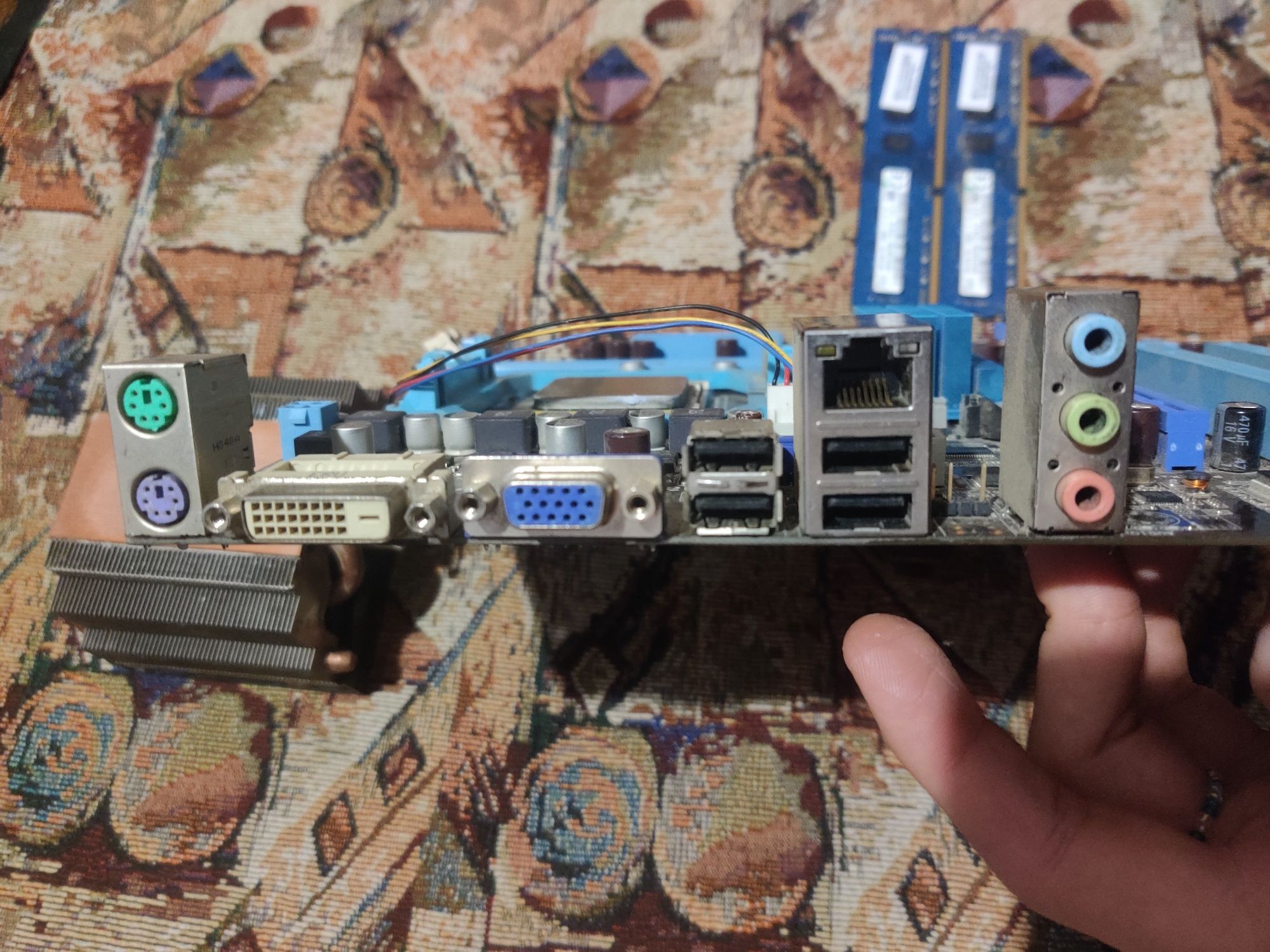 Комплект АМ3 athlon II + 8gb ddr3