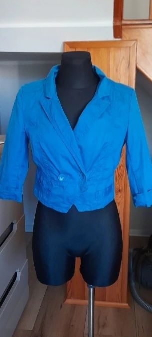 Krótka marynarka 38 bawełniana