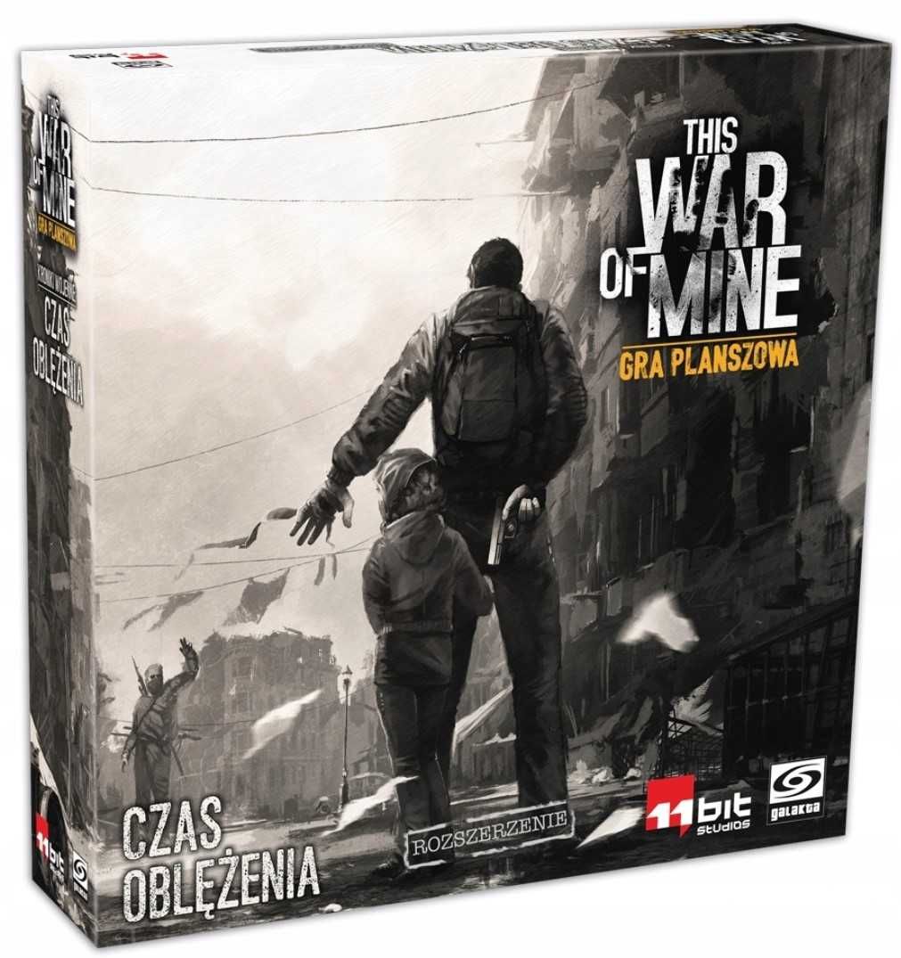 This War of Mine - gra planszowa + 2 dodatki (wszystko NOWE - PL)