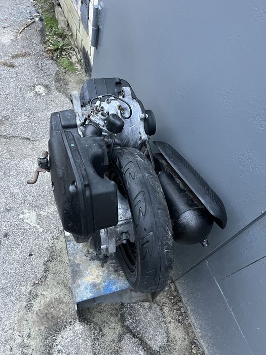 Двигун двигатель мотор Suzuki lets 2 3 1 verde