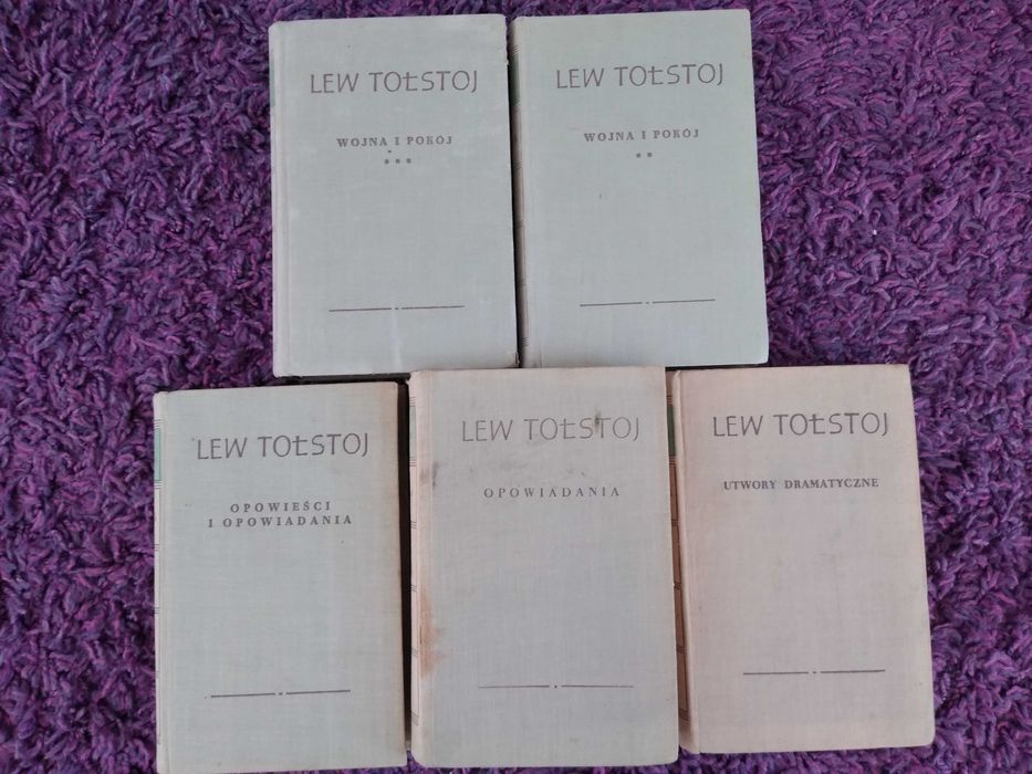 Książki Lew Tołstoj pierwsze wydanie