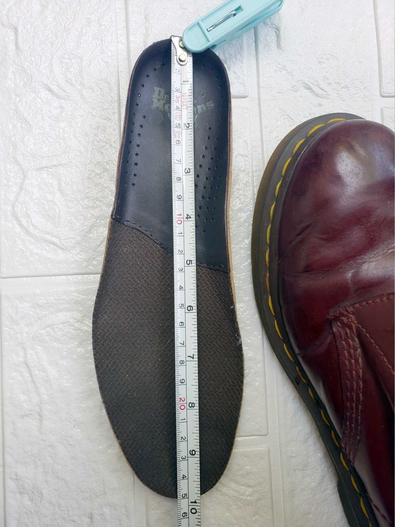 Черевики Dr.Martens Pascal Original EU38/USA7 жіночі бордові боти 25см