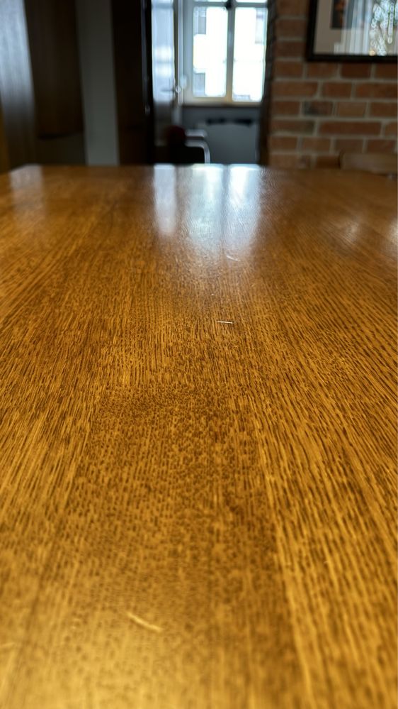 Stół dębowy lite drewno
