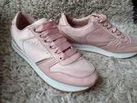 buty adidasy sportowe sneakersy różowe 39 stradivarius