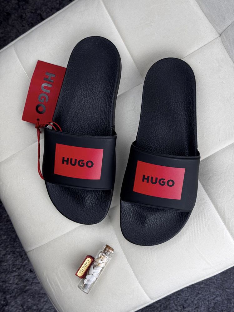 ОРИГІНАЛ | Hugo Boss хуго босс тапочки шльопки вьєтнамки мужские чолов