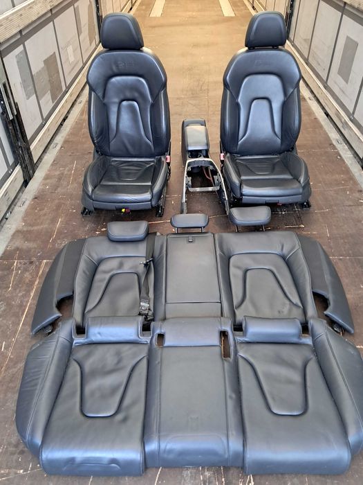 AUDI A4 B8 sedan S-line Sline fotele grzane PAMIĘĆ elektryka boczki UK