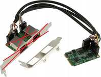karta mini pcie minipcie kalea-informatique 2 porty 2.5 gigabit opis