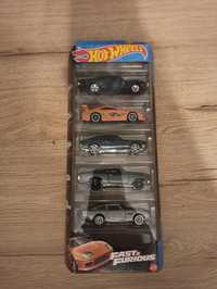 5pak Hot Wheels Toyota Supra F&F