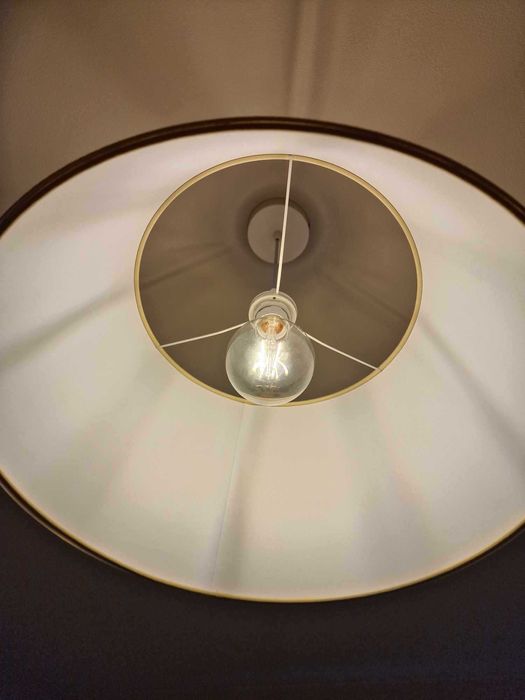 Lampa sufitowa (abażur)  - kremowy 50 cm